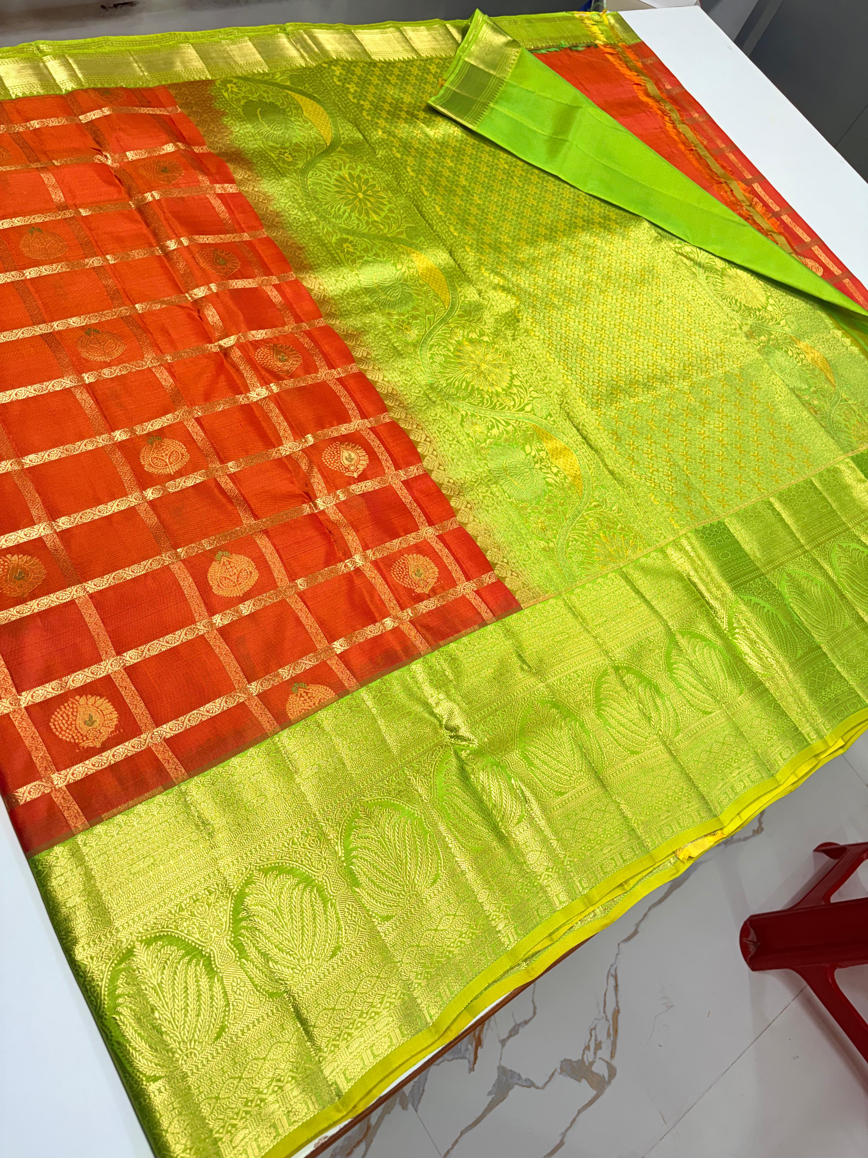 Jari Uppada pure handloom