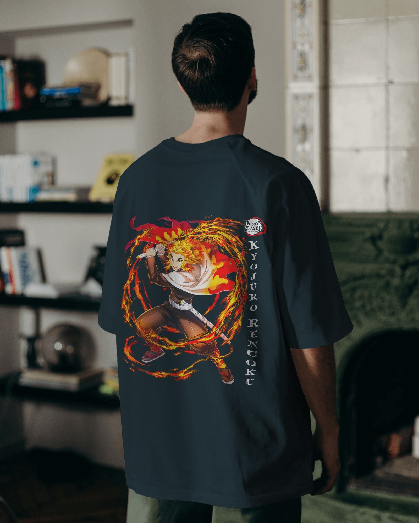 kyojuto rengoku Oversized Standard T-Shirt