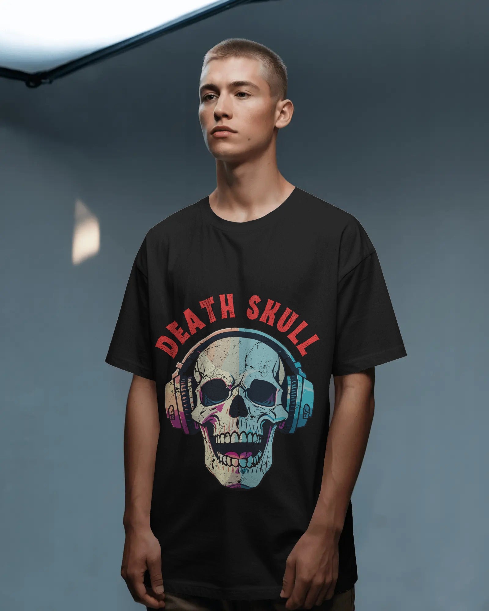 DJ Skull Music  Crew T-Shirt