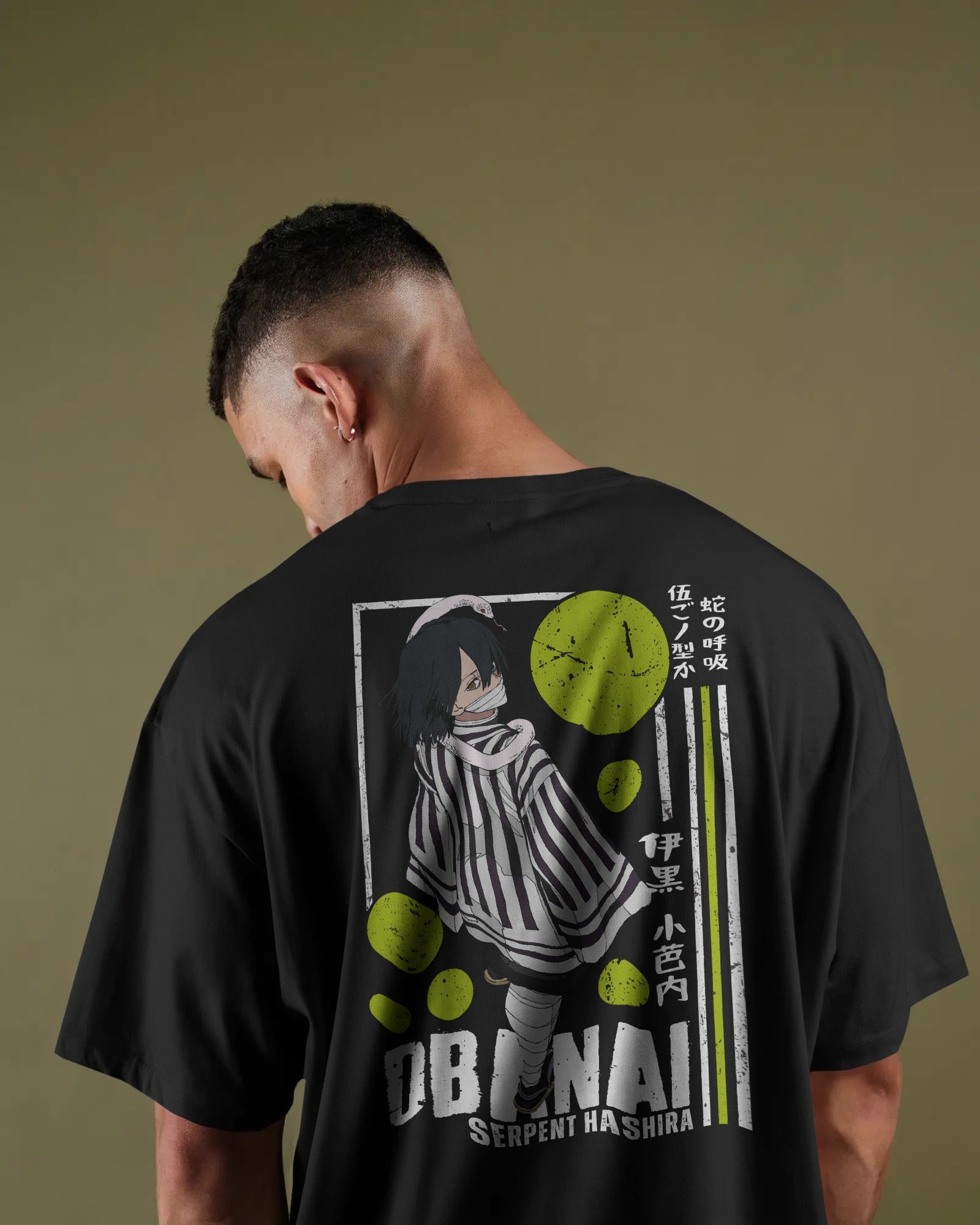 Obanai iguro Oversized Standard T-Shirt