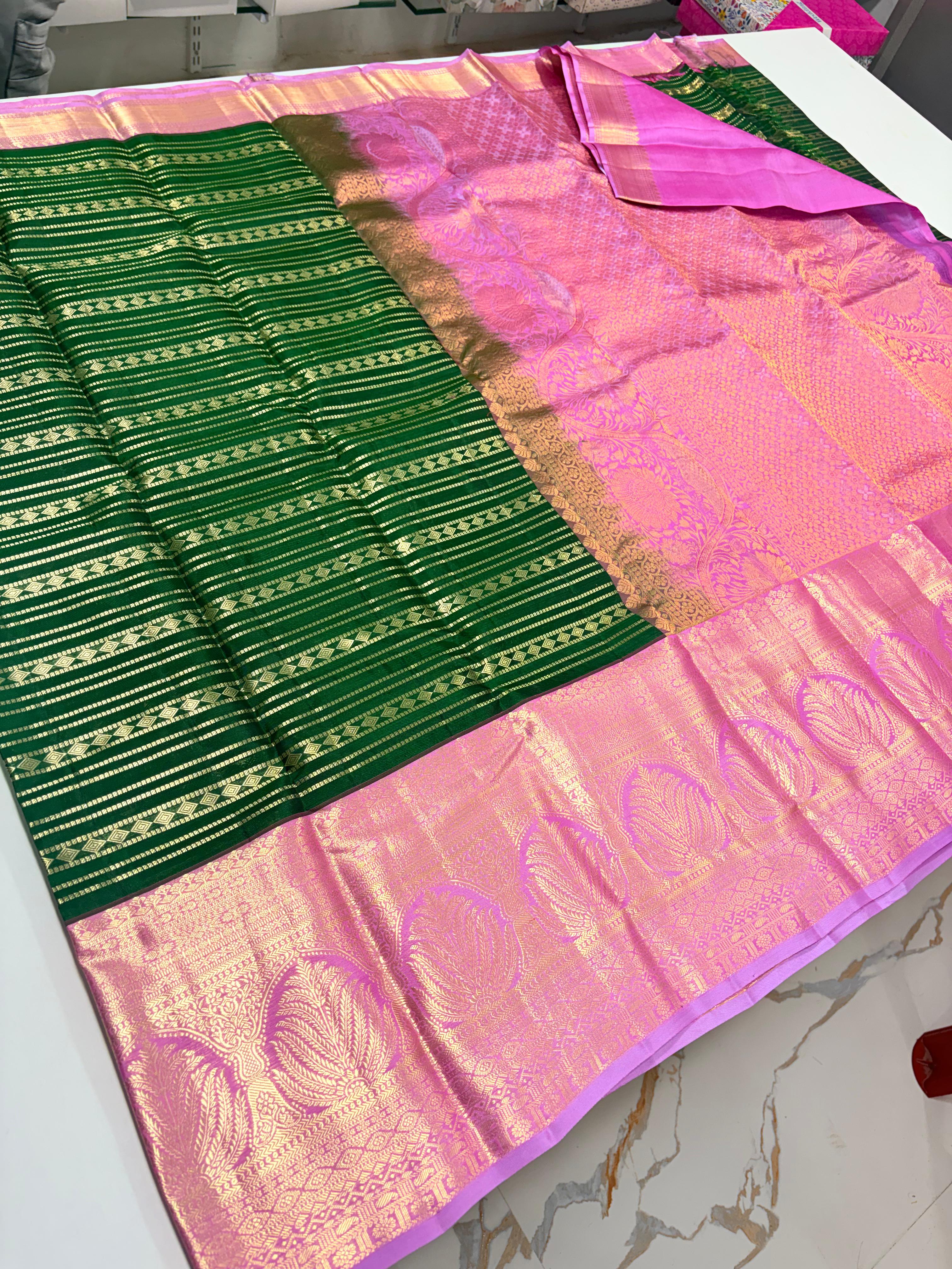 Jari Uppada pure handloom