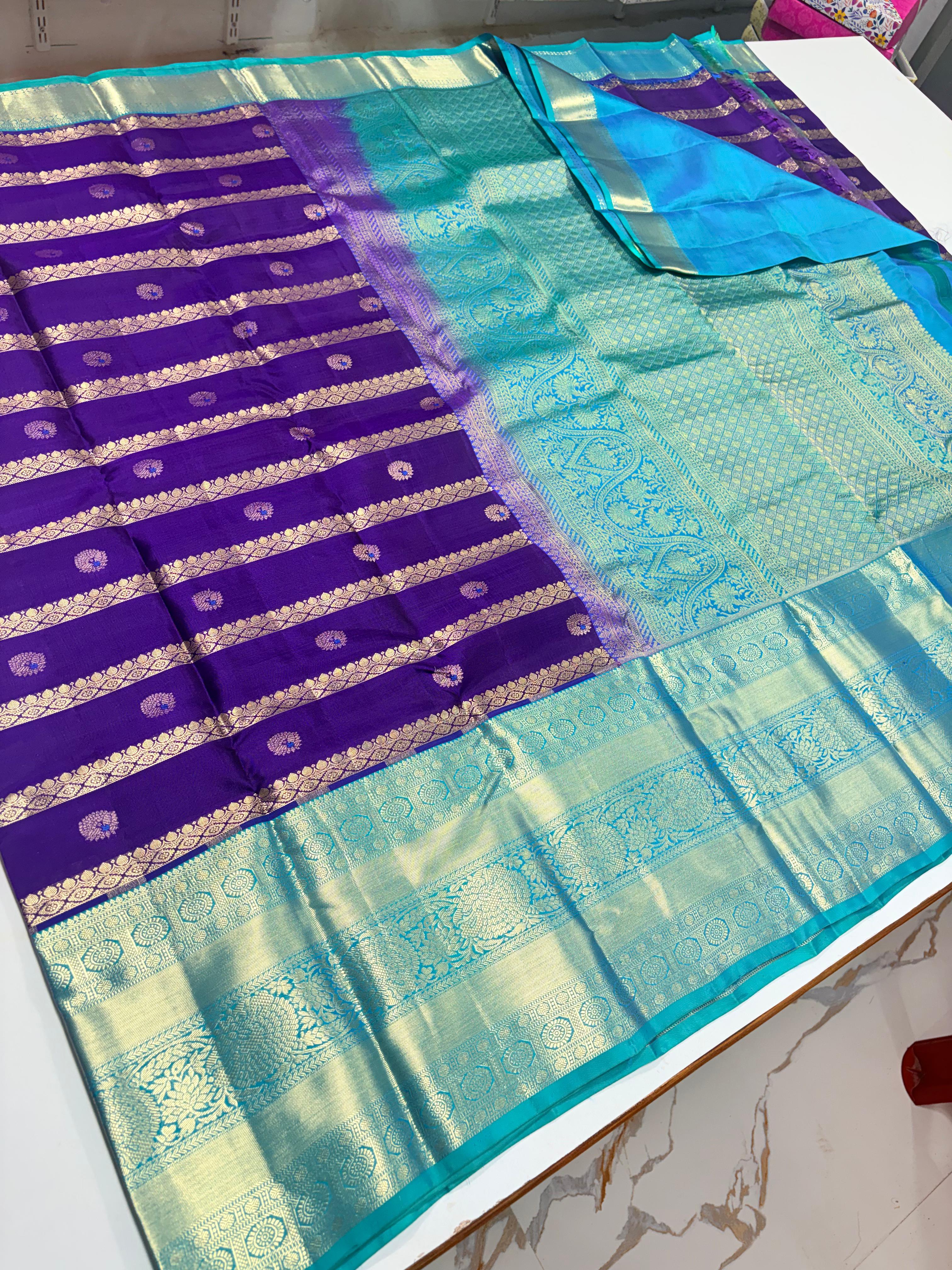 Jari Uppada pure handloom