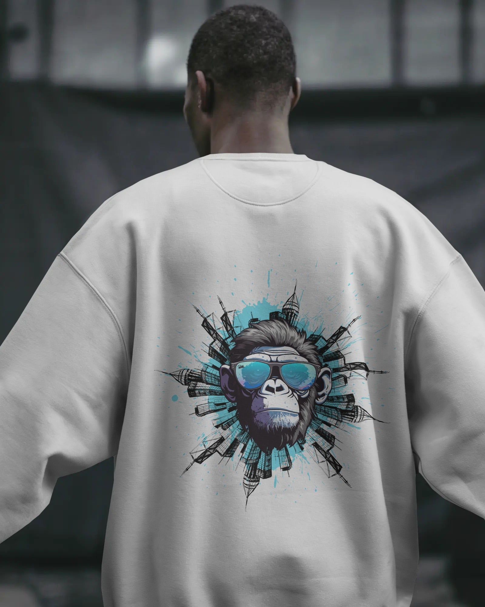 Cool Monkey Streetwear T-Shirt | Funky Graphic Tee with Sunglasses